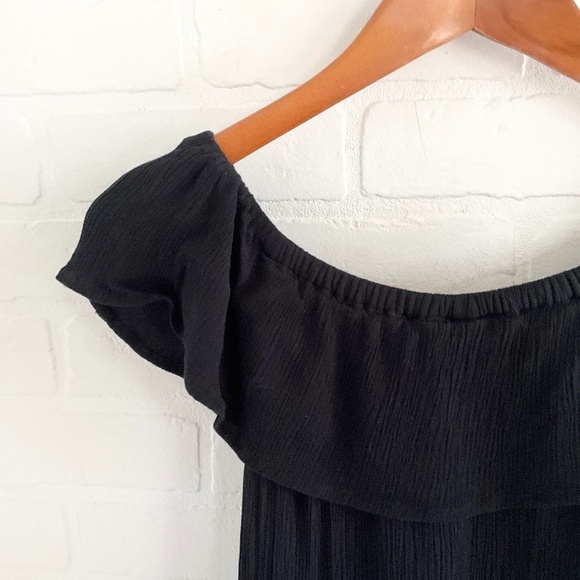 Anthropologie x ICHI Mini dress Marrakech Dark romantic Black Crepe S - Picture 10 of 14